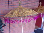 2 Balinese Parasols, Ophalen, Gebruikt, Minder dan 1 meter, Stokparasol
