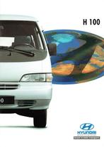 Folder Hyundai H 100 (1996), Verzenden, Zo goed als nieuw, Overige merken