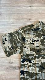 Tactisch Camouflage T-shirt en pet 🧢 – Pixel Camo – Maat 48, Maat 48/50 (M), Nieuw, Ophalen of Verzenden, Info