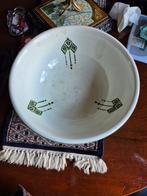 Grote art deco schaal 34cm petrus ragout Maastricht keramiek, Ophalen of Verzenden