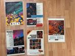 Posters retro advertenties He-man masters of the universe, Ophalen, Rechthoekig Staand, Zo goed als nieuw, A1 t/m A3