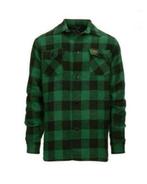 houthakkers hemd dik, groen, zwart, longhorn, biker, rocker, Nieuw met kaartje, Longhorn, Overige typen, Dames