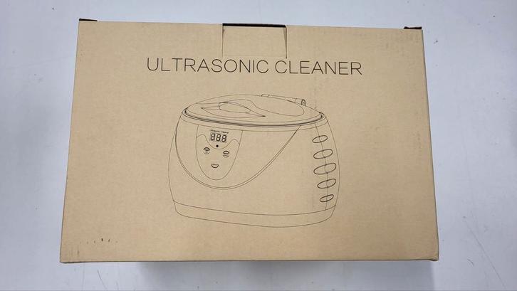 Ultrasonic Cleaner - 0.6 Liter, Doe-het-zelf en Verbouw, Reinigingsmachines, Ophalen of Verzenden