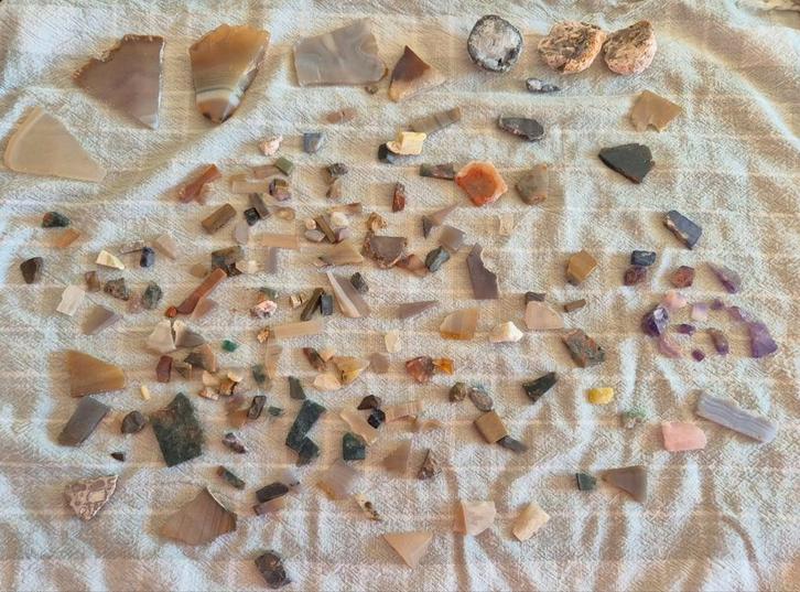 Diverse edelstenen, Sieraden, Tassen en Uiterlijk, Edelstenen, Ophalen of Verzenden