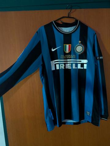 Nike inter Milan Shirt 2010 Long sleeve - kids maat L beschikbaar voor biedingen