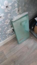 Hardglazen plaatjes 290 x 565, Doe-het-zelf en Verbouw, Glas en Ramen, Ophalen, Zo goed als nieuw, 160 cm of meer, 160 cm of meer
