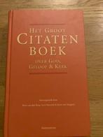Het Groot Citaten Boek - God, Geloof & Kerk, Ophalen of Verzenden, Zo goed als nieuw, Christendom | Katholiek