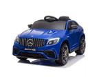 Elektrische Kinderauto 12V–Mercedes-Benz GLC 63S AMG | Blauw, Kinderen en Baby's, Speelgoed | Speelgoedvoertuigen, Ophalen of Verzenden