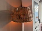 Riviera Maison Pacific lampenkap riet, Huis en Inrichting, Lampen | Lampenkappen, Rond, Ophalen of Verzenden, Zo goed als nieuw