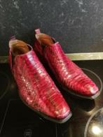 stefano branchini croco rood maat 43,5, Overige kleuren, Verzenden, Zo goed als nieuw, Stefano branchini