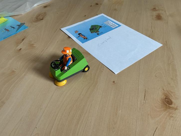 Playmobil Schrob- en veegmachine 3790, Kinderen en Baby's, Speelgoed | Playmobil, Gebruikt, Complete set, Ophalen of Verzenden