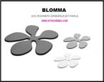 Blomma siliconen onderzetter in grijs, wit of zwart, Info@kgdesign.se ·, KG design, Glas of Kopje, Verzenden
