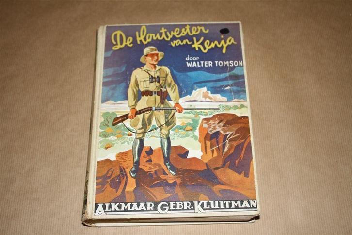De houtvester van Kenja. Walter Tomson. Kluitman 1940., Boeken, Kinderboeken | Jeugd | 10 tot 12 jaar, Gelezen, Ophalen of Verzenden
