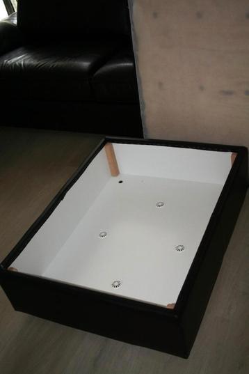 IKEA KIVIK leren hocker voetenbank opbergruimte - afbeelding 7