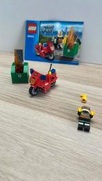 Lego city 60000 Fire Motorcycle, Ophalen of Verzenden, Zo goed als nieuw, Complete set, Lego