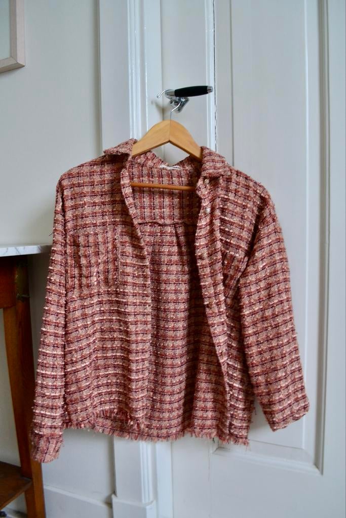 Revelation Tweed Jasje Maat XS, Bruin, Ophalen of Verzenden, Zo goed als nieuw, Jasje