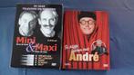 Box Andre van Duin en Box Mini & Maxi, Alle leeftijden, Ophalen of Verzenden, Zo goed als nieuw, Stand-up of Theatershow
