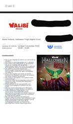 2x Walibi frightnights, Twee personen, Ticket of Toegangskaart