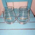 Chivas whisky glazen met ronde bodem goud set van 2 stuks, Verzamelen, Ophalen, Zo goed als nieuw, Borrel- of Shotglas