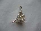 Klein Zilveren  hanger * Vrouw * Vintage, Ophalen of Verzenden, Zilver