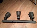IKEA Hektar Spotlamp - grijs, Ophalen of Verzenden, Zo goed als nieuw, Metaal of Aluminium