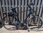 Qwic MN7 Herenfiets,zwart,59 cm,accu 625 met snellader, Ophalen, Qwic, Gebruikt, 50 km per accu of meer