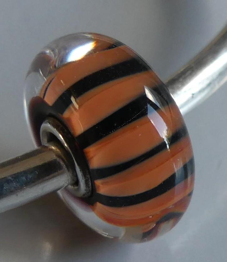 Trollbeads KORAALSTREPEN  **NIEUW**, Sieraden, Tassen en Uiterlijk, Bedels, Nieuw, Trollbeads, Zilver, 1 bedel, Verzenden