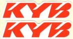 KYB sticker set #2, Motoren, Accessoires | Stickers