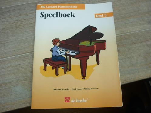 Hal Leonard Pianomethode - Speelboek - Deel 3, Muziek en Instrumenten, Bladmuziek, Gebruikt, Les of Cursus, Piano, Ophalen of Verzenden