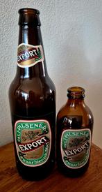 Lege EXPORT pilsener zwaar bier fles ZIKO uit 1988 Eindhoven, Ophalen of Verzenden, Zo goed als nieuw, Flesje(s), Overige merken