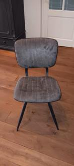 Suède eetkamerstoelen., Huis en Inrichting, Stoelen, Ophalen of Verzenden, Zo goed als nieuw, Bruin, Vijf, Zes of meer stoelen