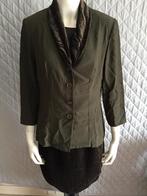 Caroline Biss 3 dlg zijde mantelpak 42 Glamour Coll. (2B22), Kleding | Dames, Tweedehands verkoop, Tweedehands verkoop, Maat 42/44 (L)