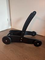 Loopwagen Pinolino zwart hout, Ophalen, Zo goed als nieuw, Overige typen, Met wieltjes