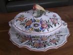vintage dekschaal. vintage soepterrine, Antiek en Kunst, Ophalen of Verzenden