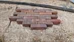 Gebakken klinkers 20x5x6cm 250 stuks 2.5m2, Ophalen, Zo goed als nieuw, Klinkers