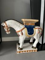 Vintage Plantentafel Paard Pied de Stalle Aardewerk Groot, Antiek en Kunst, Antiek | Porselein, Ophalen of Verzenden