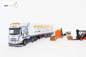 WSI D hoine scania R highline reefer beschikbaar voor biedingen
