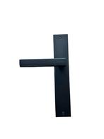 Nieuwe Zwarte RVS Deurklinkset, Ophalen of Verzenden, Nieuw