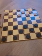 Vintage Dambord - gezellig dammen, Ophalen of Verzenden, Gebruikt, Overige typen