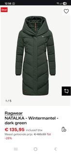 Winterjas dames Ragwear, Ophalen of Verzenden, Zo goed als nieuw, Maat 46/48 (XL) of groter, Groen