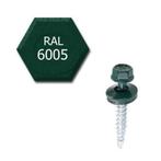 50st sandwich paneel schroeven 3 kleuren GROEN 35mm dak, Ophalen of Verzenden, Nieuw, Minder dan 180 cm, Balken