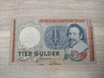 Biljet 10 gulden Hugo de Groot, 1953, Postzegels en Munten, Bankbiljetten | Nederland, Ophalen of Verzenden, 10 gulden