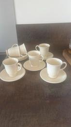 Wedgewood Edme 7 x kop en schotel, Huis en Inrichting, Keuken | Servies, Ophalen, Zo goed als nieuw, Wedgwood, Kop(pen) en/of Schotel(s)