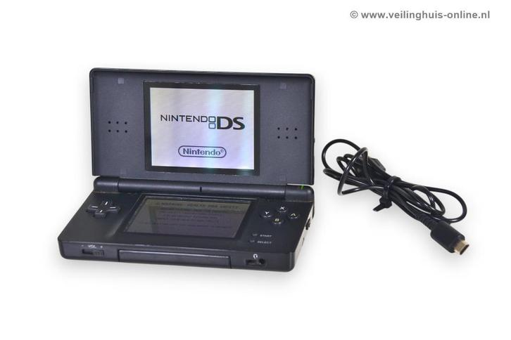 Nintendo DS Lite - Zwart, Spelcomputers en Games, Spelcomputers | Nintendo DS, Gebruikt, DS Lite, Zwart, Met games, Ophalen