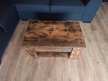 Salontafel met Opbergruimte - Praktisch & Stijlvol! beschikbaar voor biedingen