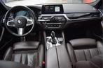BMW 5 Serie Touring 520d High Executive M-sport Head-up Comf, Auto's, Origineel Nederlands, Te koop, Zilver of Grijs, 5 stoelen