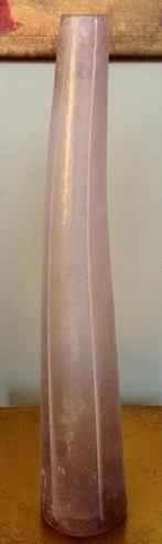 vaas mondgeblazen
glaskunst uniek roze paars glas 49 cm, Huis en Inrichting, Overige kleuren, Ophalen of Verzenden, Minder dan 50 cm