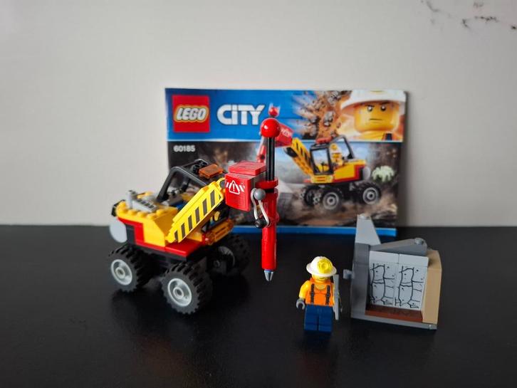 Lego 60185 City – Krachtige mijnbouwsplitter  , Kinderen en Baby's, Speelgoed | Duplo en Lego, Zo goed als nieuw, Lego, Complete set