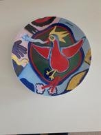 Groot Bord Corneille vuurvogel, Ophalen