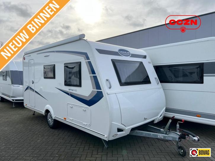 Caravelair Alba Style 430, Caravans en Kamperen, Caravans, Bedrijf, tot en met 3, Standaardzit, Caravelair, Dwarsbed, Overige typen